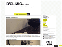 Tablet Screenshot of dclinicstudios.com